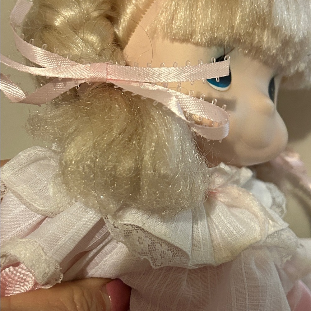 1987 Precious Moments Pink Missy Doll By Samuel Butcher - Picture 7 of 7
